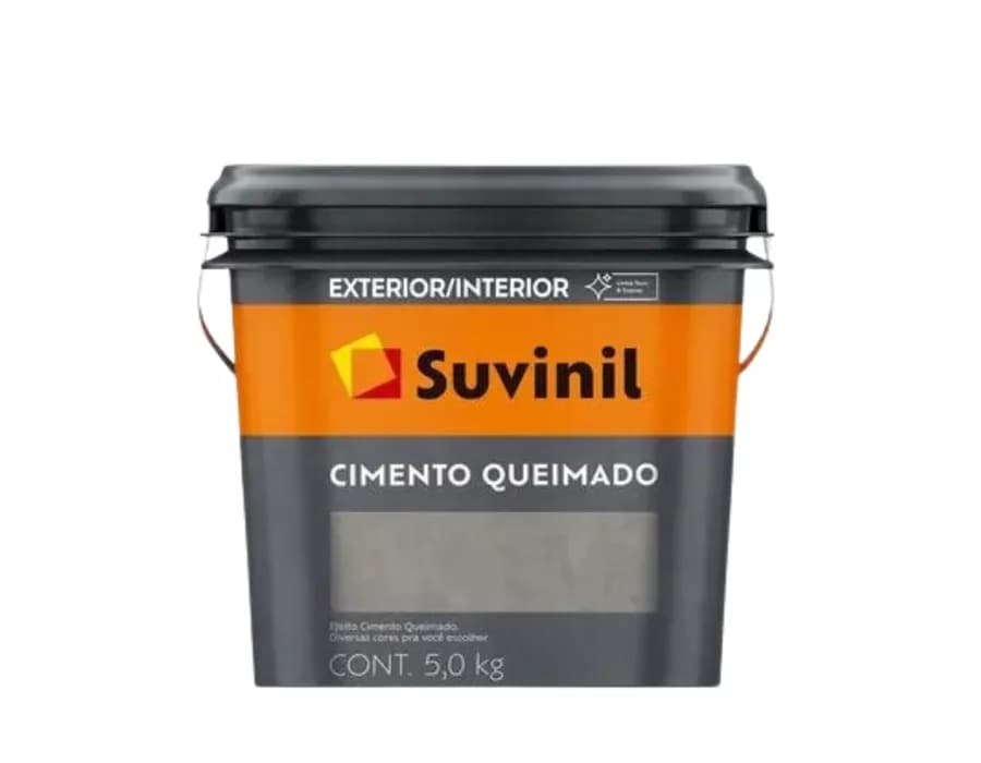 Efeito Suvinil Cimento Queimado 5Kg